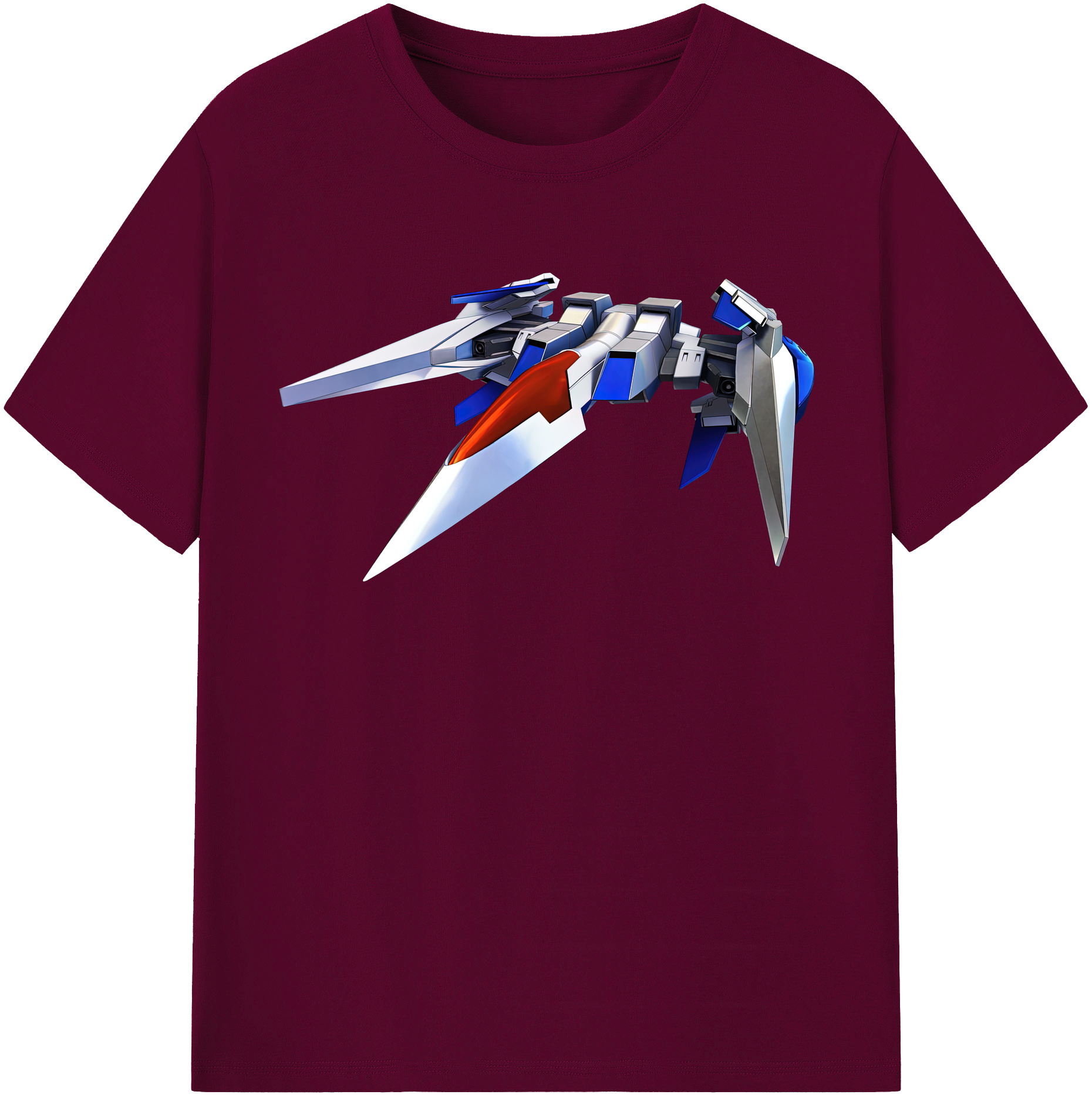 （画像用） 機動戦士ガンダム Mobile Suit Gundam レディースカジュアルプリントTシャツ（綿100％）